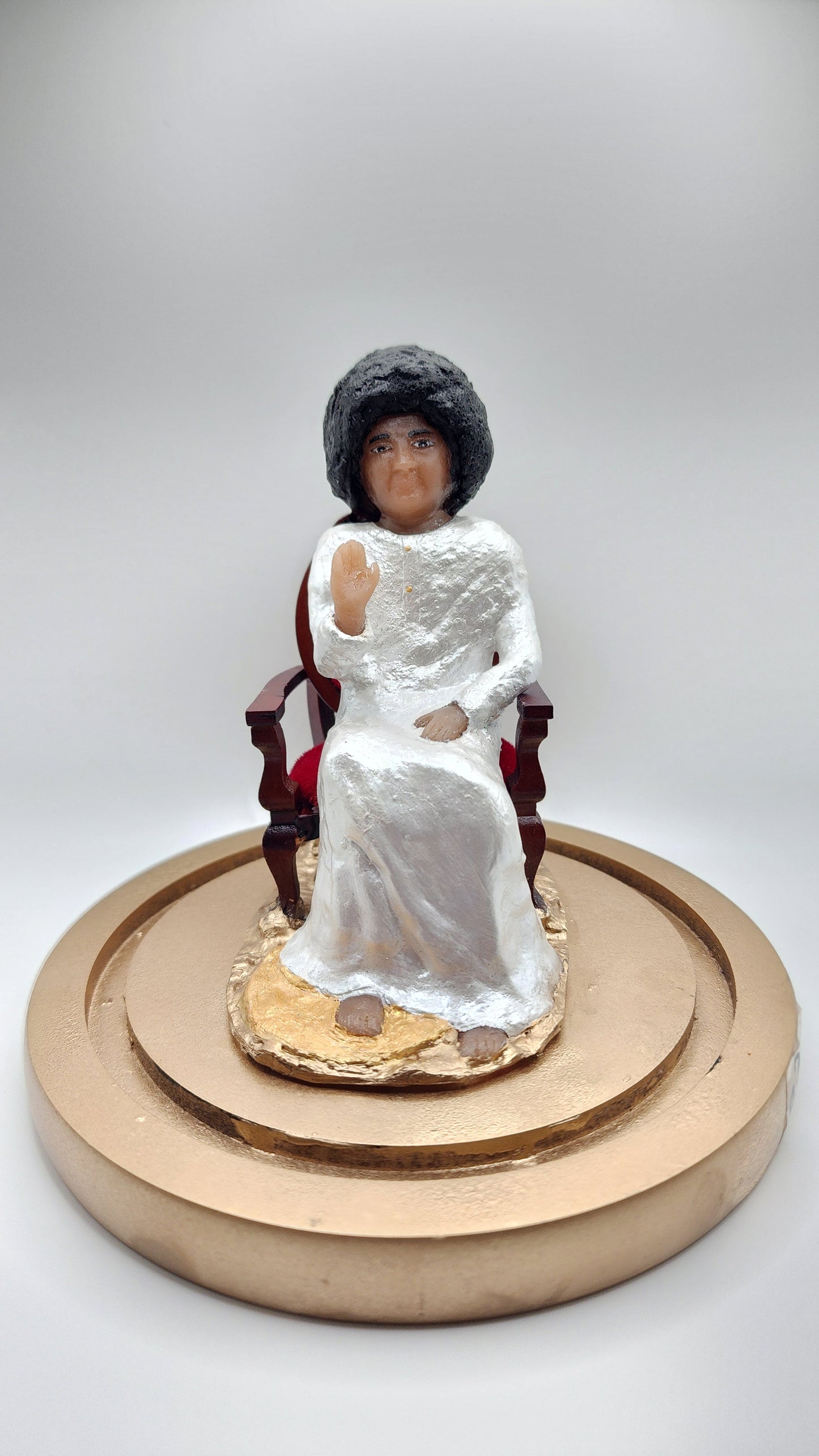 Sathya sai baba soap sculpture