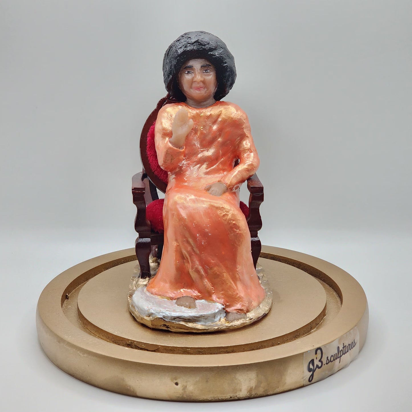 Sathya sai baba soap sculpture