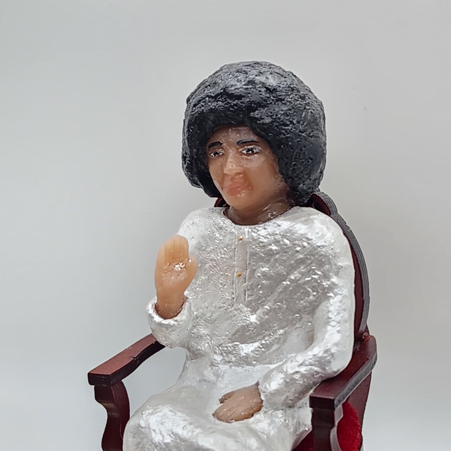 Sathya sai baba soap sculpture