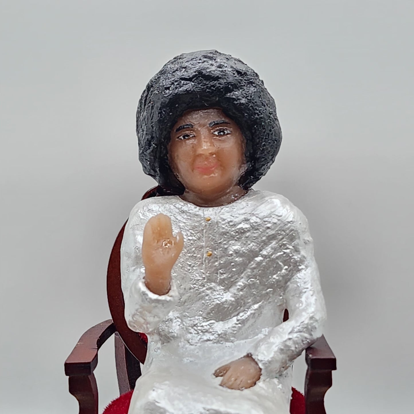 Sathya sai baba soap sculpture