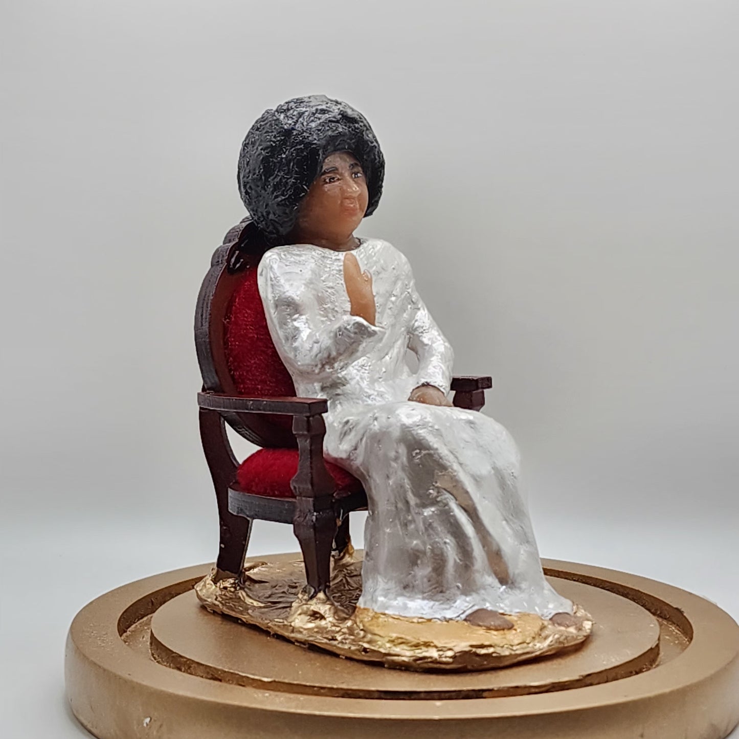 Sathya sai baba soap sculpture