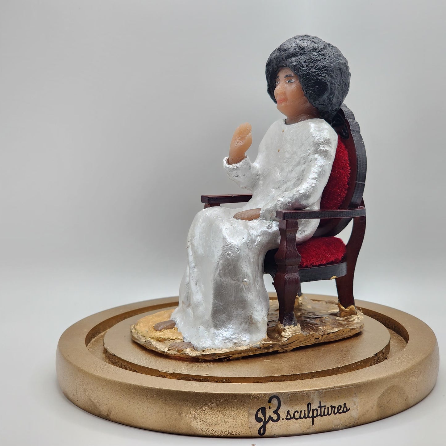 Sathya sai baba soap sculpture