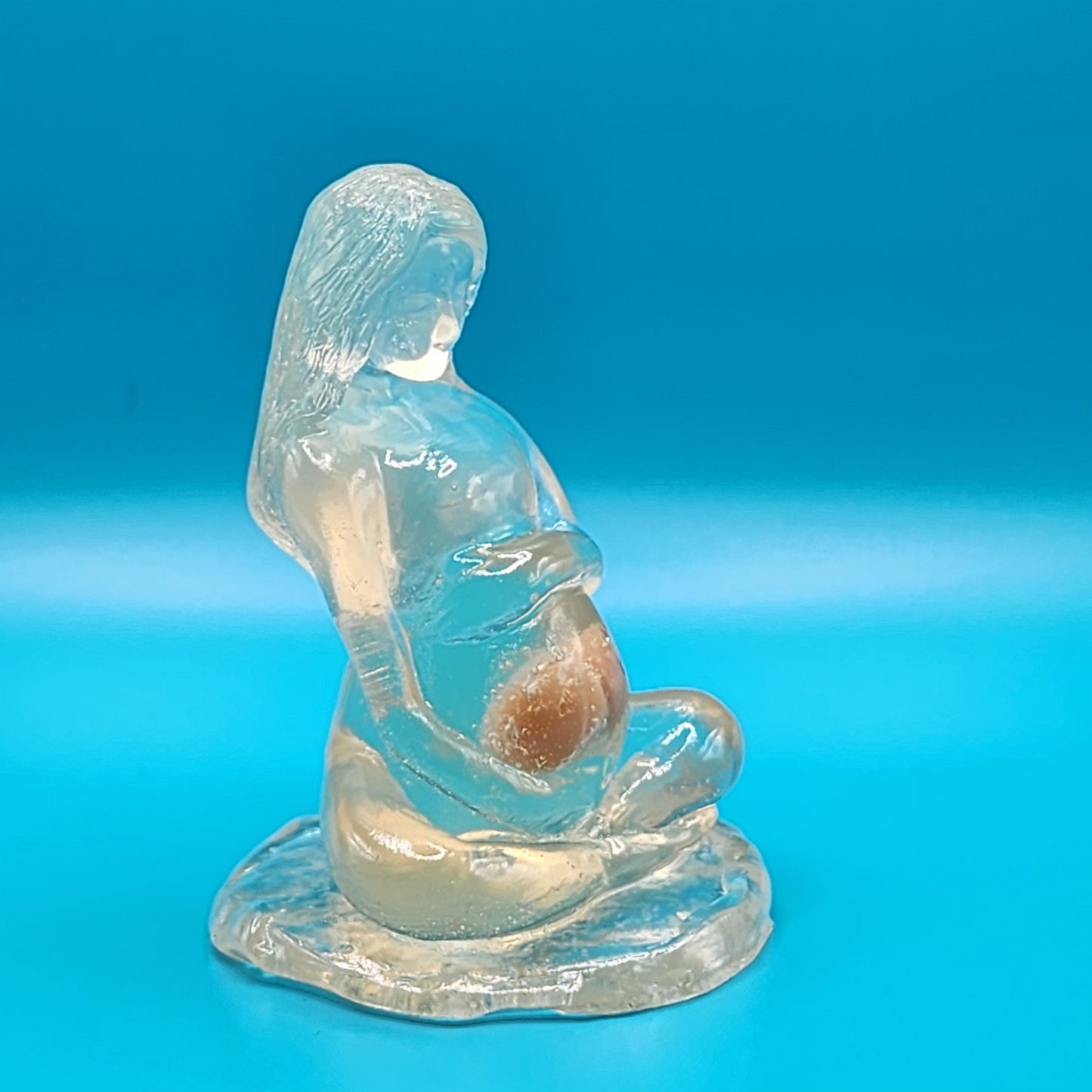 Mom soap sculpture