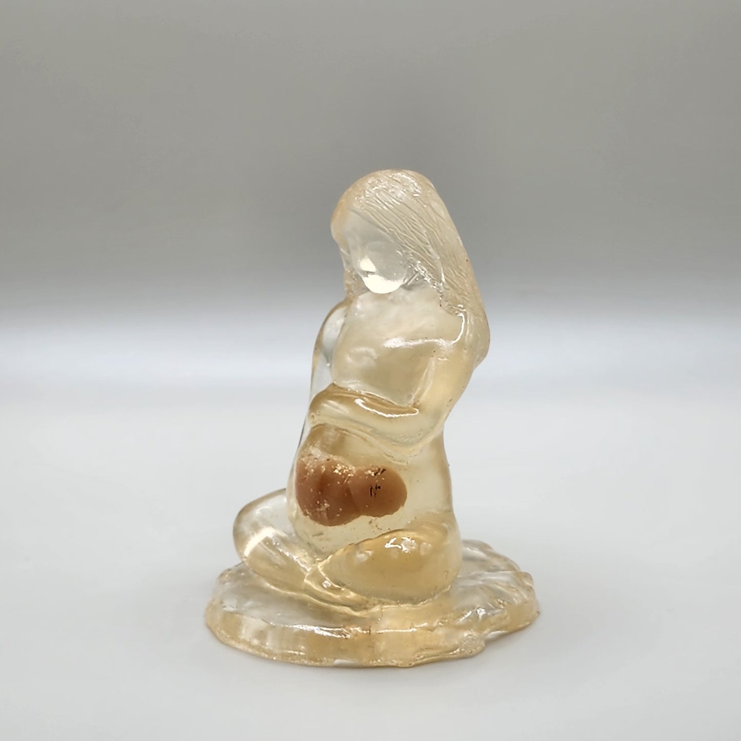 Mom soap sculpture